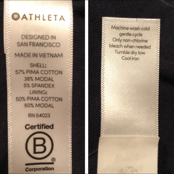 ATHLETA Bodycon Apres Dress, Navy Size Med - Picture 14 of 14